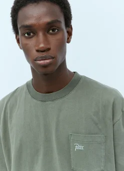 Men Patta T-Shirts^Logo Embroidery T-Shirt