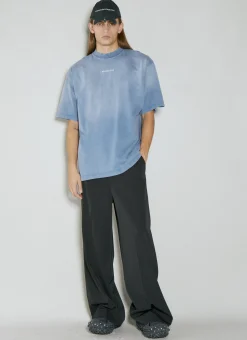 Men Balenciaga T-Shirts^Logo Embroidery T-Shirt