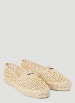 Logo Espadrilles>Prada Outlet