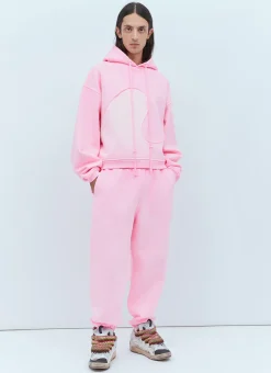 Men ERL Track Pants^Logo Fleece Track Pants