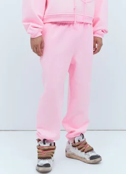 Men ERL Track Pants^Logo Fleece Track Pants