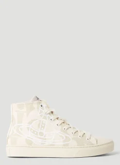 Logo High Top Sneakers>Vivienne Westwood New