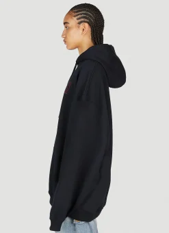 Logo Hooded Sweatshirt></noscript>VETEMENTS Discount