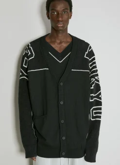 Logo Intarsia Cardigan></noscript>Y-3 New
