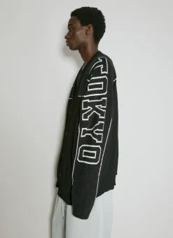 Logo Intarsia Cardigan></noscript>Y-3 New