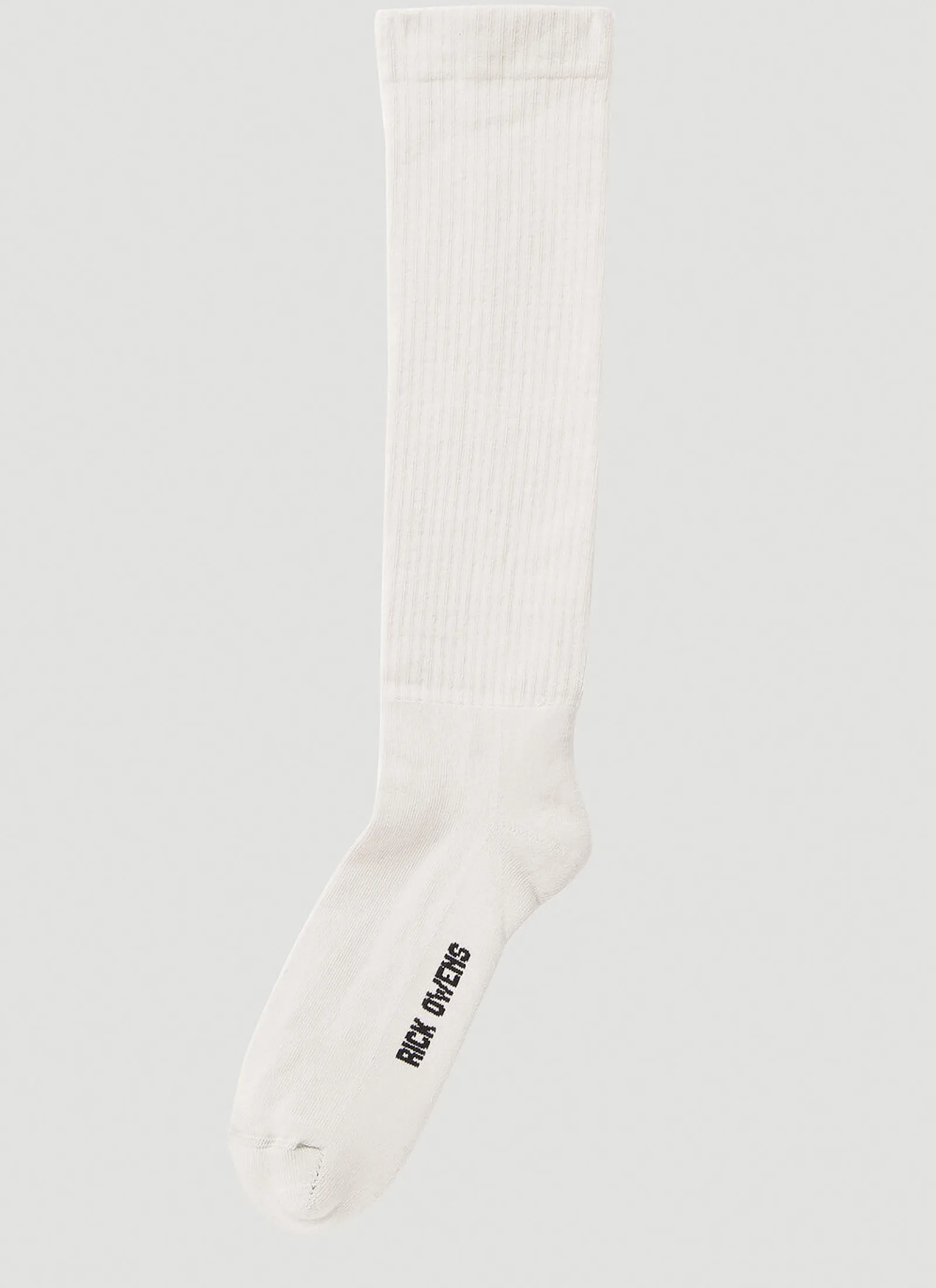 Men Rick Owens Socks^Logo Intarsia Socks