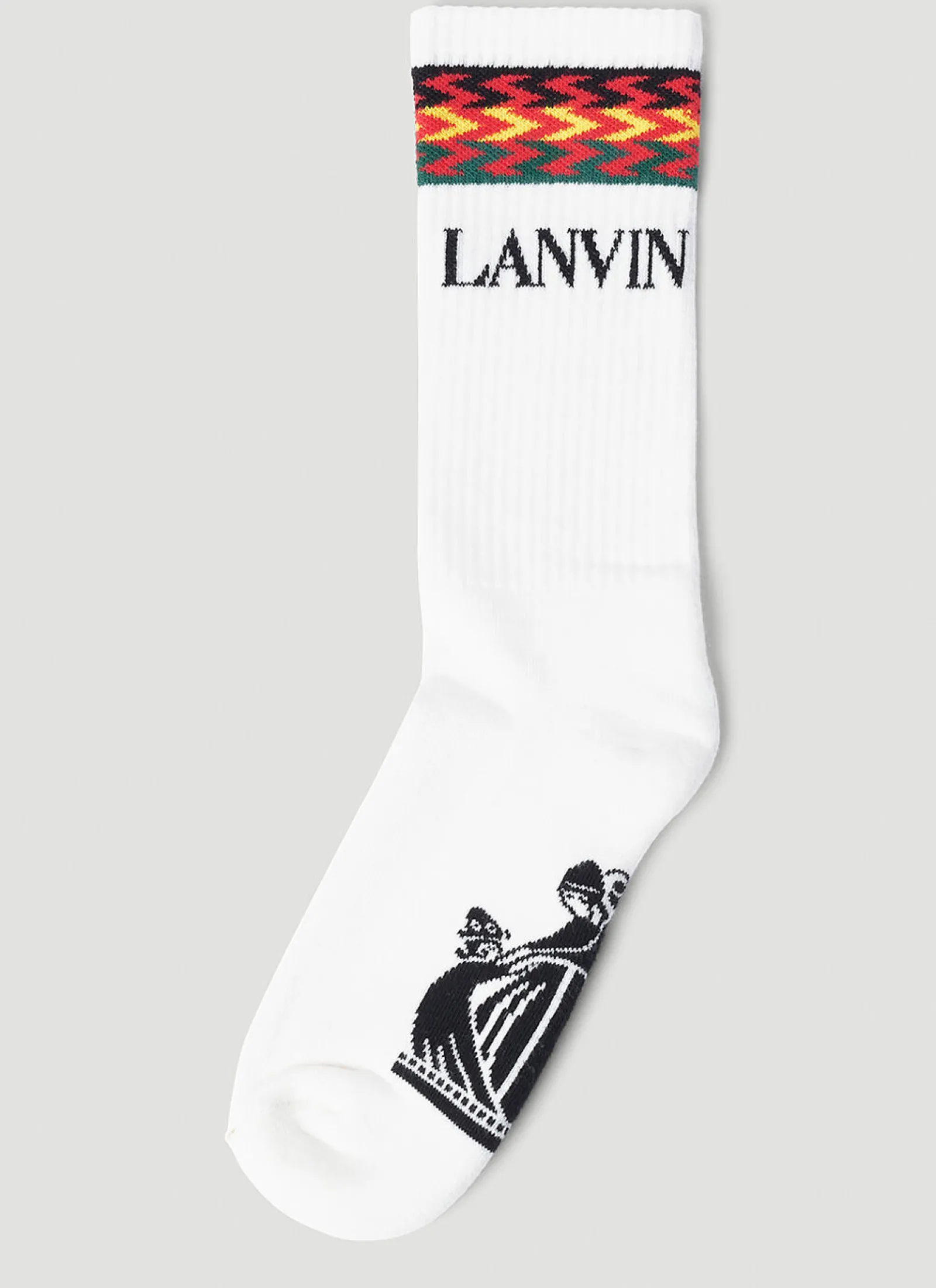 Men Lanvin Socks^Logo Intarsia Socks