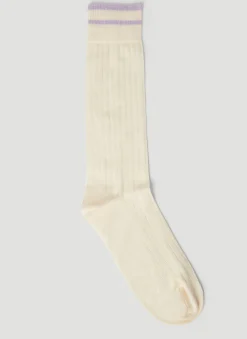 Men Marni Socks^Logo Intarsia Socks