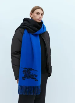 Men Burberry Scarves^Logo Jacquard Cashmere Scarf