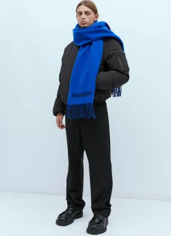 Men Burberry Scarves^Logo Jacquard Cashmere Scarf