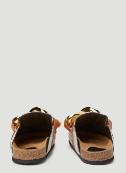 Men JW Anderson Loafers^Logo Jacquard Chain Loafers