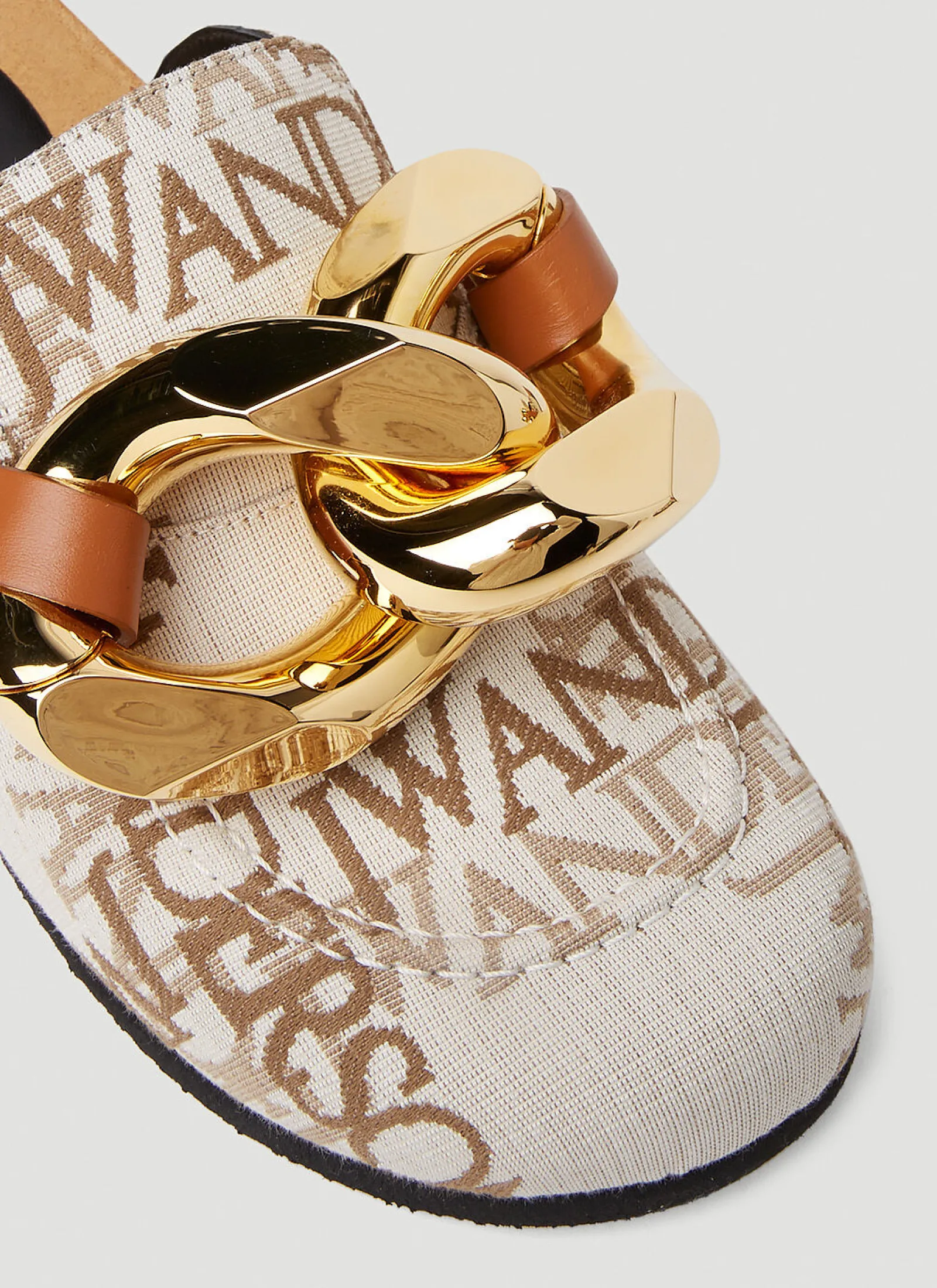 Men JW Anderson Loafers^Logo Jacquard Chain Loafers