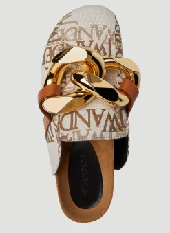 Men JW Anderson Loafers^Logo Jacquard Chain Loafers