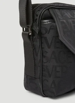 Men Versace Crossbody Bags^Logo Jacquard Crossbody Bag