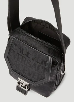 Men Versace Crossbody Bags^Logo Jacquard Crossbody Bag