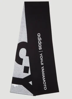 Men Y-3 Scarves^Logo Jacquard Scarf