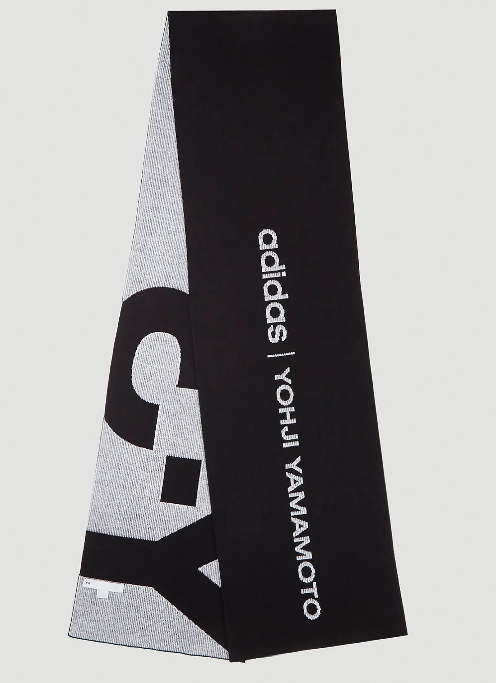 Men Y-3 Scarves^Logo Jacquard Scarf