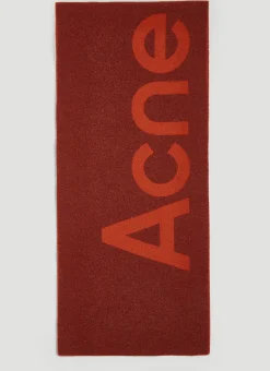 Men Acne Studios Scarves^Logo Jacquard Scarf