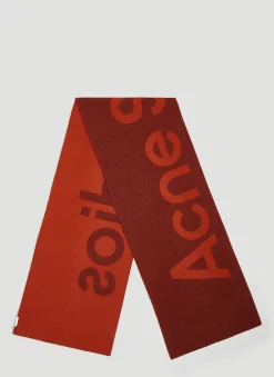 Men Acne Studios Scarves^Logo Jacquard Scarf