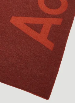 Men Acne Studios Scarves^Logo Jacquard Scarf