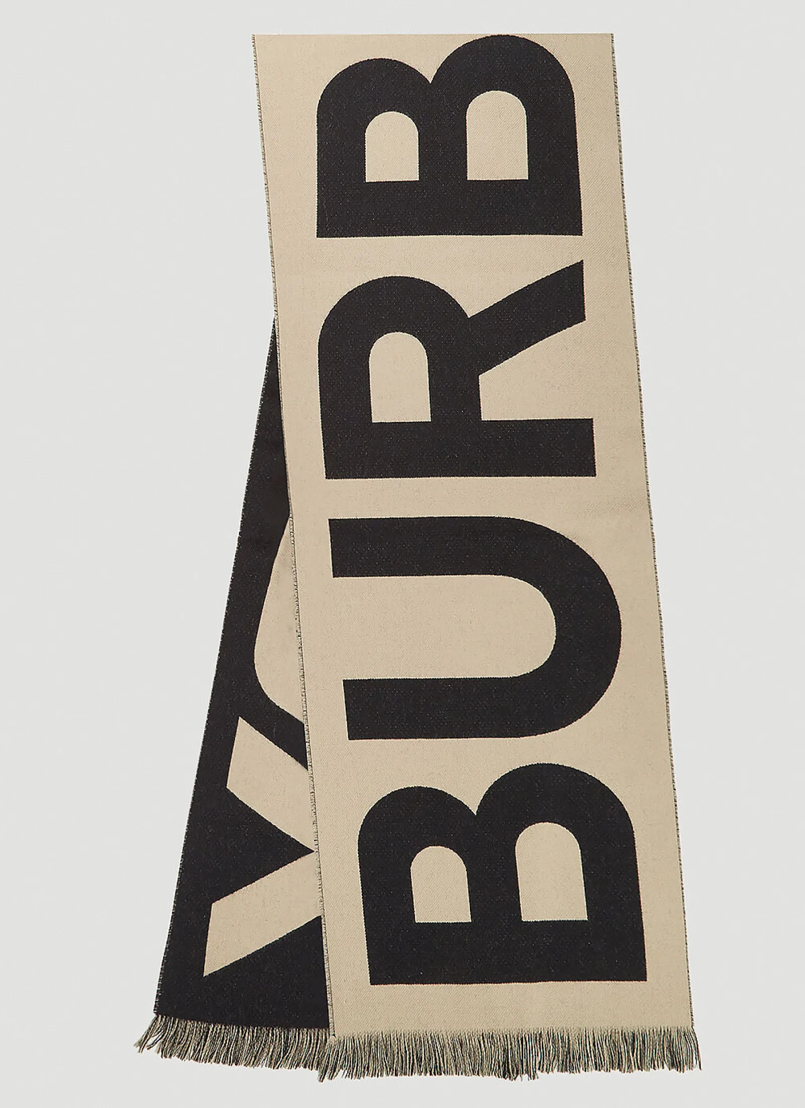Men Burberry Scarves^Logo Jacquard Scarf