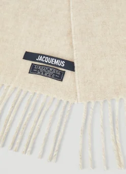 Men Jacquemus Scarves^Logo Jacquard Scarf