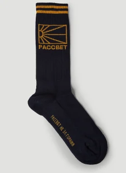 Men Rassvet Socks^Logo Jacquard Socks