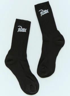 Men Patta Socks^Logo Jacquard Socks