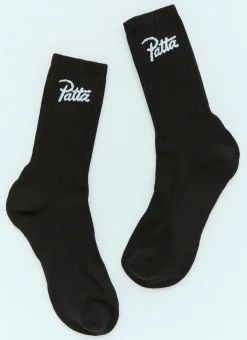 Men Patta Socks^Logo Jacquard Socks