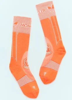 Men Moncler x adidas Originals Socks^Logo Jacquard Socks