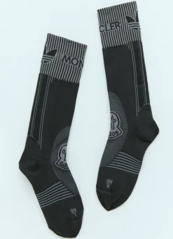 Men Moncler x adidas Originals Socks^Logo Jacquard Socks