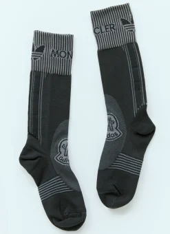 Men Moncler x adidas Originals Socks^Logo Jacquard Socks