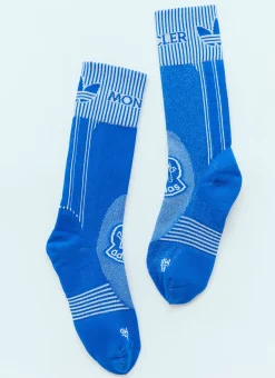 Men Moncler x adidas Originals Socks^Logo Jacquard Socks