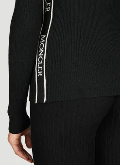 Logo Jacquard Sweater></noscript>Moncler Discount