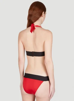 Logo Jacquard Triangle Bikini><noscript><img width=