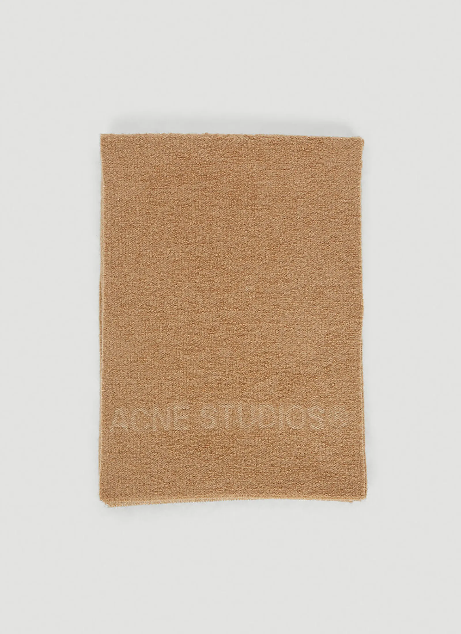 Men Acne Studios Scarves^Logo Knit Scarf