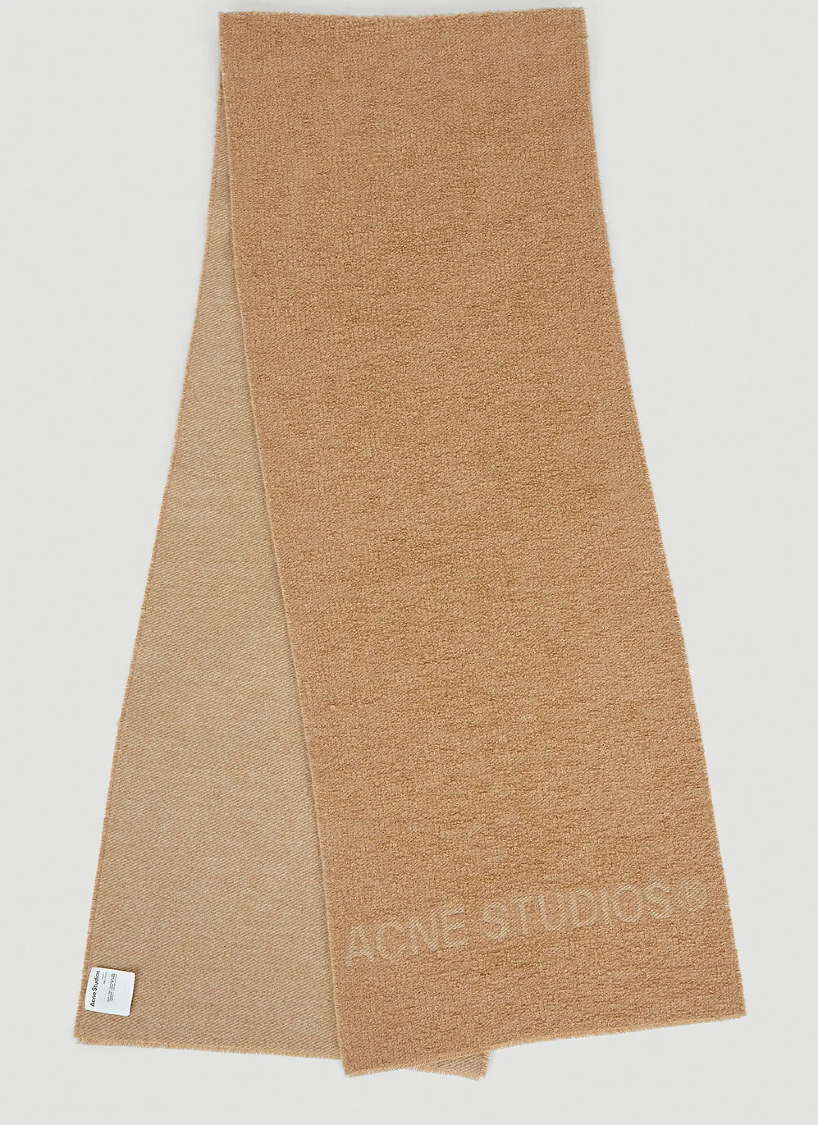 Men Acne Studios Scarves^Logo Knit Scarf