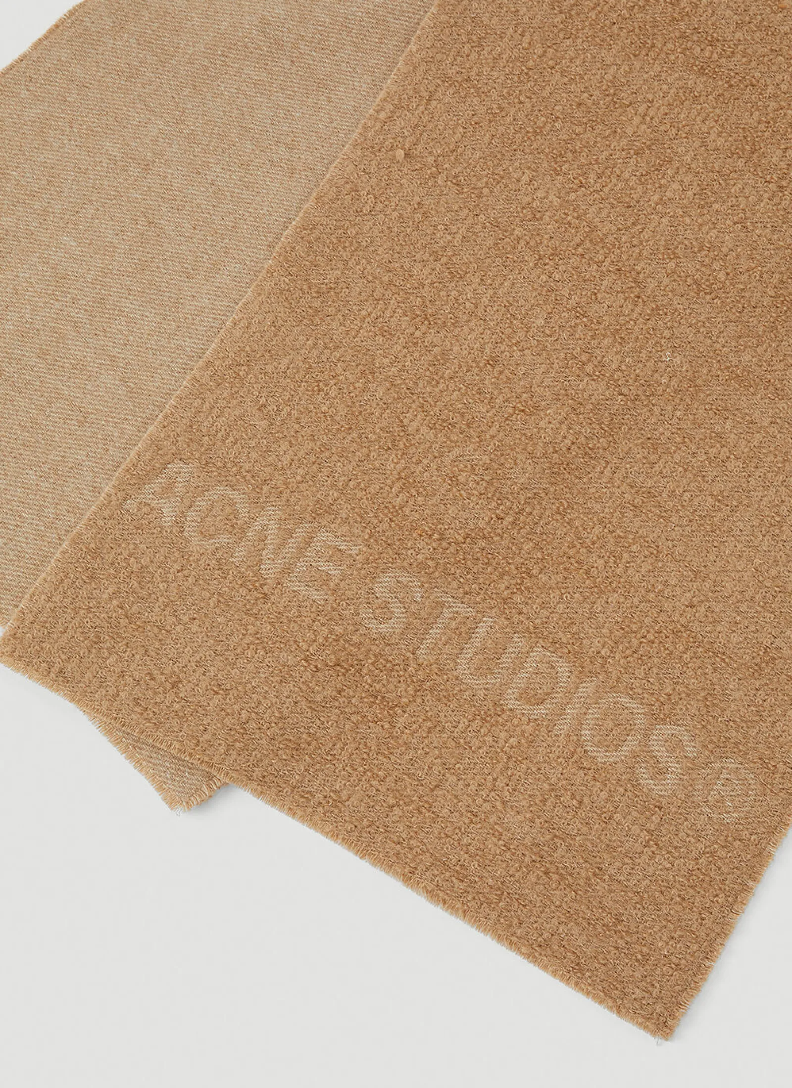 Men Acne Studios Scarves^Logo Knit Scarf