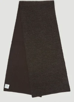 Men Acne Studios Scarves^Logo Knit Scarf