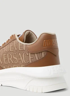 Men Versace Sneakers^Logo Lace Up Sneakers