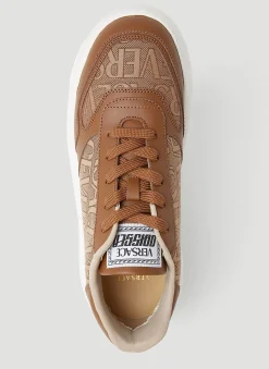 Men Versace Sneakers^Logo Lace Up Sneakers