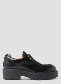 Logo Lace-Up Shoes>Miu Miu Discount