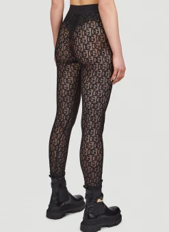 Logo Mesh Leggings><noscript><img width=