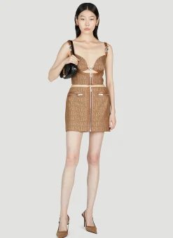 Logo Mini Skirt>Versace Clearance