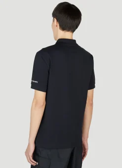 Men Raf Simons x Fred Perry Polo Shirts^Logo Motif Polo Top