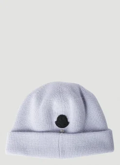 Men 6 Moncler 1017 ALYX SM Hats^Logo Patch Beanie Hat