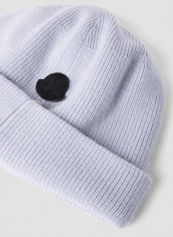 Men 6 Moncler 1017 ALYX SM Hats^Logo Patch Beanie Hat