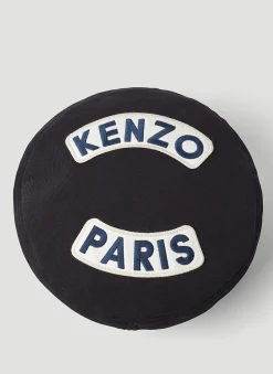 Men Kenzo Hats^Logo Patch Beret