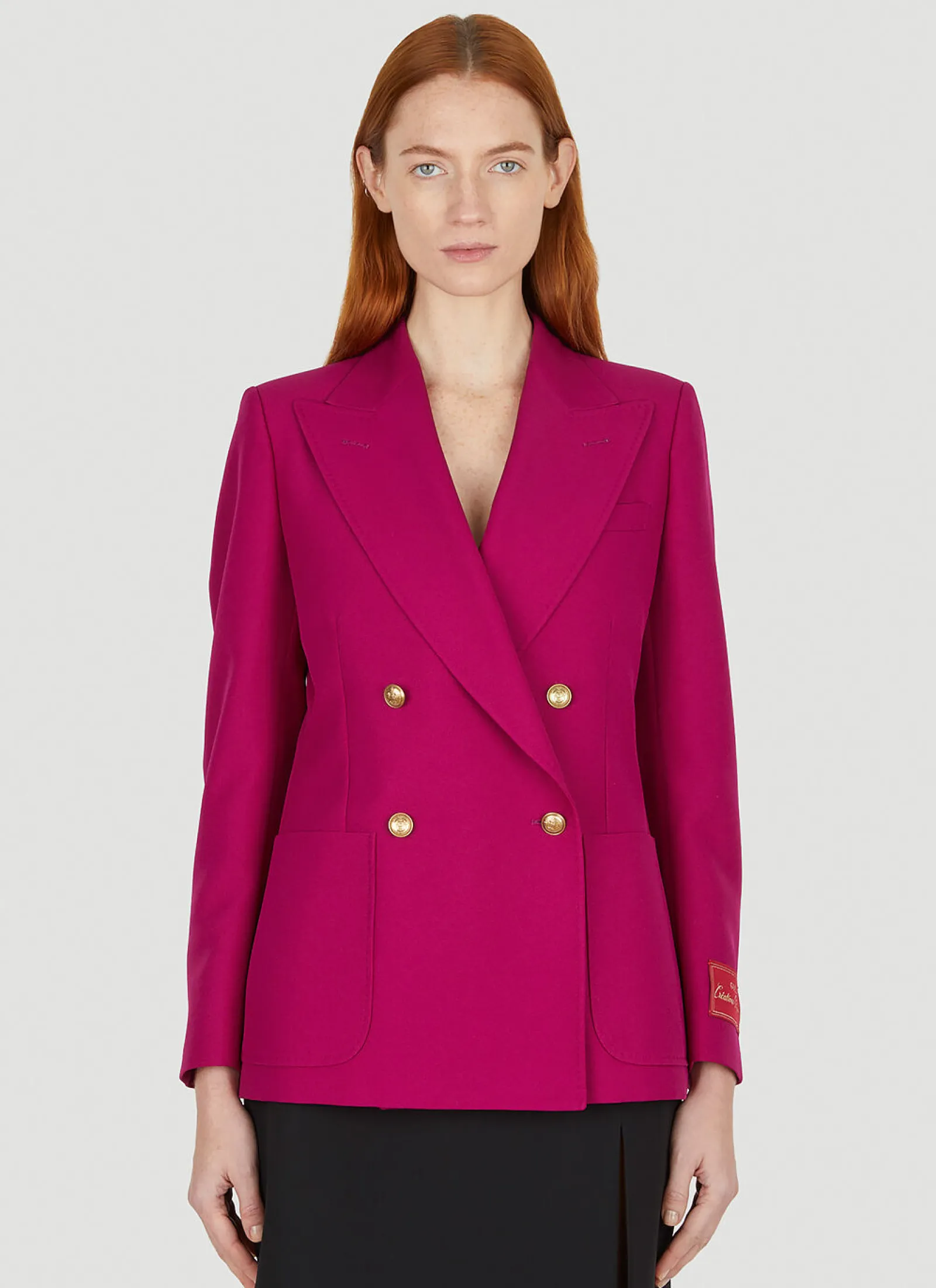 Logo Patch Blazer>Gucci Outlet