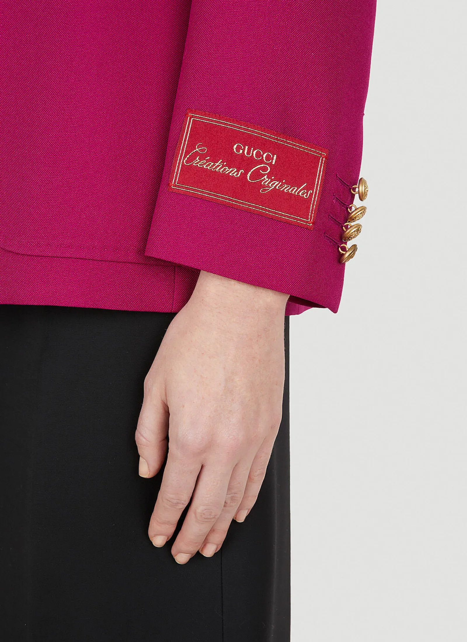 Logo Patch Blazer>Gucci Outlet